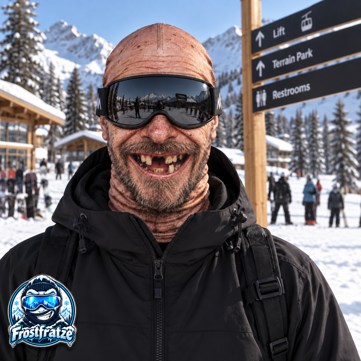 Frostfratze™ – Die verrückte Skimaske
